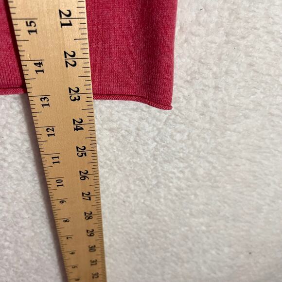 Kirkland Signature 100% Cashmere Sweater Womens Medium Pink Classic Career NEW - Picture 5 of 5